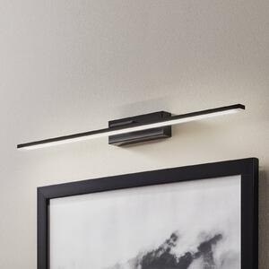 MCJ Nástěnné svítidlo LED Miroir 60 cm černé 4000K, Černá, Koupelna, Hliník, Moderní
