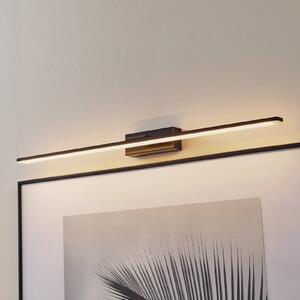 MCJ Nástěnné svítidlo LED Miroir 80 cm černé 3000K, Černá, Koupelna, Hliník, Moderní