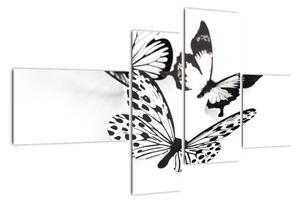 Obraz motýlů (110x70cm)