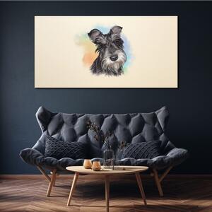 Obraz na plátně Obraz na plátně Malování zvířecí pes