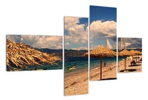 Obraz pláže (110x70cm)