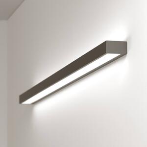 Nástěnné svítidlo Mera LED, šířka 120 cm, černá, 4000K