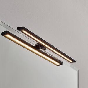 Zrcadlové světlo LED Espelho 40 cm černé 3 000 K