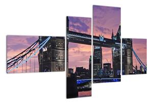 Obraz s Tower Bridge (110x70cm)