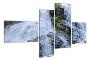 Obraz s vodopády na zeď (110x70cm)