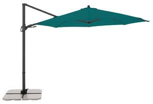 DERBY DX 335 cm – zahradní slunečník s boční nohou (Design látky: 848)