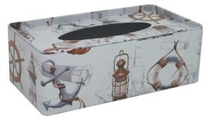 Plechová krabička na tissue Námořní New 2000408