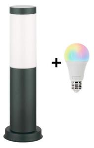 Brilagi - LED RGBW Venkovní lampa 1xE27/9W/230V 40 cm IP44 antracit