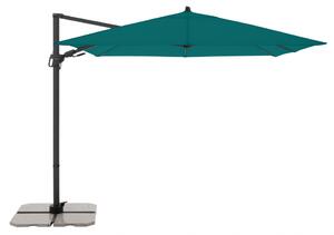 DERBY DX 280 x 280 cm – zahradní slunečník s boční nohou (Design látky: 848)