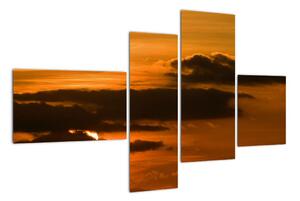 Západ slunce - moderní obrazy (110x70cm)