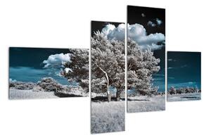 Strom v zimě, obraz na zeď (110x70cm)
