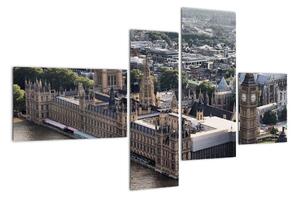Britský parlament, obraz (110x70cm)