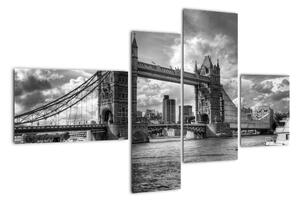 Tower Bridge - moderní obrazy (110x70cm)