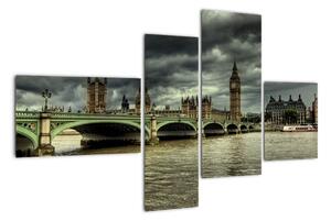 Londýnský Big Ben - obrazy (110x70cm)