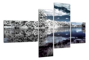Zimní krajina - obraz (110x70cm)