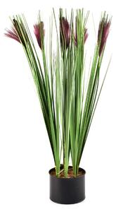 Mondex Umělá květina GRASS 64 cm fialová/zelená