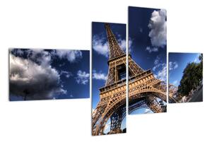 Eiffelova věž - obraz (110x70cm)