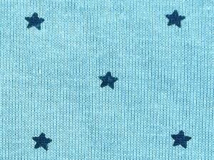 Mirtex Úplet malé hvězdičky modrá šířka 196 cm