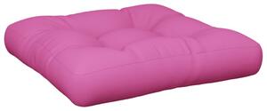 Poduška na nábytek z palet růžová 60 x 61,5 x 10 cm oxford