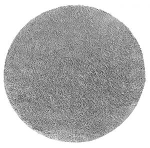 Makro Abra Kulatý koberec vhodný k praní jednobarevný Kamel šedý Rozměr: průměr 100 cm