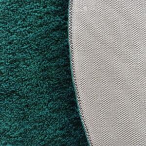 Makro Abra Kulatý koberec vhodný k praní jednobarevný Kamel tmavě zelený Rozměr: průměr 80 cm