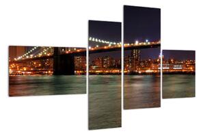 Světelný most - obraz (110x70cm)