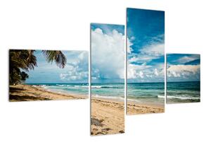 Pláž - obraz (110x70cm)
