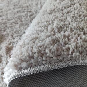 Makro Abra Kulatý koberec vhodný k praní jednobarevný Kamel Latte světle béžový Rozměr: průměr 80 cm