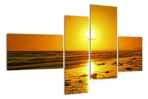 Západ slunce - obraz do bytu (110x70cm)