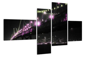 Noční most - obraz (110x70cm)