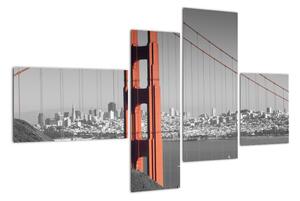 Golden Gate Bridge - obrazy (110x70cm)
