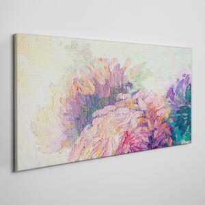 Obraz na plátně Obraz na plátně Malba abstrakce květiny