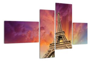 Eiffelova věž - moderní obraz (110x70cm)