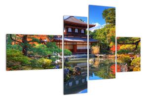 Japonská zahrada - obraz (110x70cm)