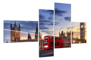 Londýn - moderní obraz (110x70cm)