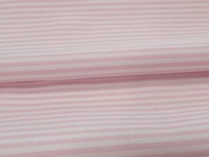 Mirtex HALENA 160 (33330 Košilovina růžový proužek)-140cm / METRÁŽ NA MÍRU Ceník: METRÁŽ: od 1 metrů