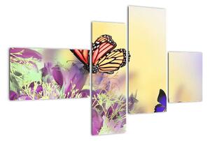 Motýli - obraz (110x70cm)