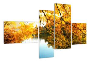 Podzimní krajina - obraz (110x70cm)