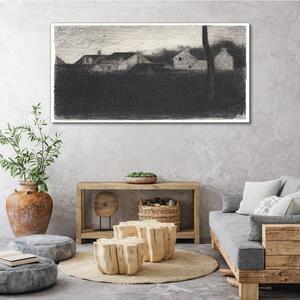 Obraz na plátně Obraz na plátně Krajina domů Georges Seurat