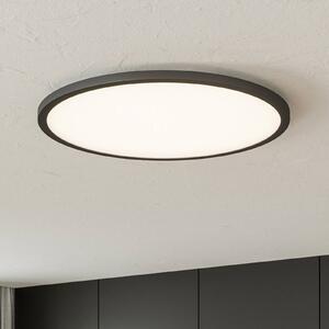 Brilliant LED stropní světlo Tuco stmívač černá Ø 50 cm, stmívatelný, Černá, Obývací pokoj / jídelna, Plast, Moderní