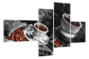 Mlýnek na kávu - obraz (110x70cm)