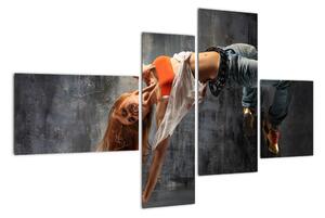 Street Dance tanečnice - obraz (110x70cm)