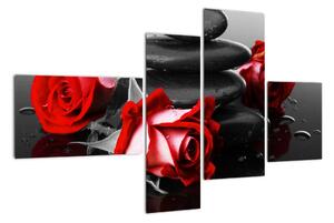 Obraz růží (110x70cm)