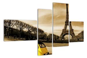 Obraz Eiffelovy věže (110x70cm)