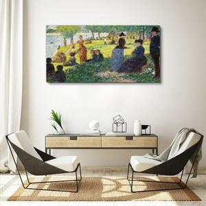 Obraz na plátně Obraz na plátně La Grande Jatte Seurat