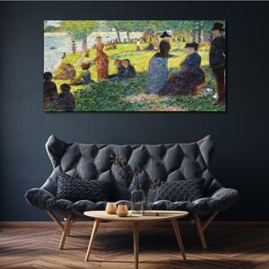Obraz na plátně Obraz na plátně La Grande Jatte Seurat