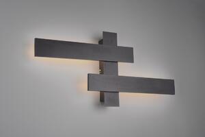 Trio 275510232 LED nástěnné či stropní svítidlo Belfast 2x 10,5W | 2100lm | 3000K | IP20 - 3 fázové stmívání, nepřímé osvětlení, černá