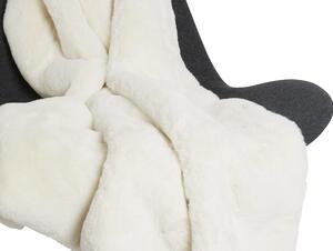 Skinnwille Home Collection Pléd Fluffy, umělá kožešina, slonová kost, 120x180 cm