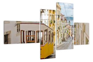 Historická tramvaj, obrazy (110x70cm)