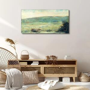 Obraz na plátně Obraz na plátně Krajina v Saint Ouen Seurat